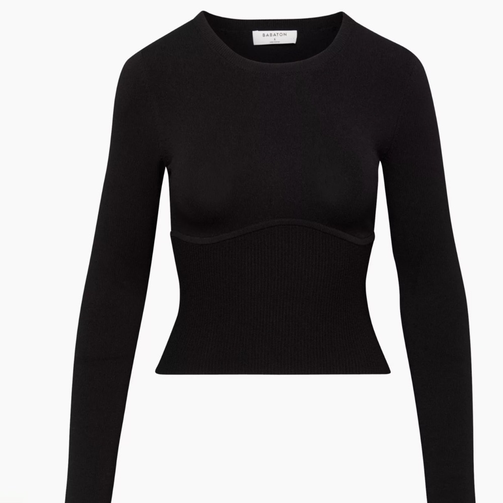 Babaton Sculpt Knit Empire Longsleeve